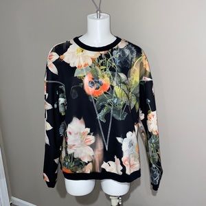 Ted Baker Floral Print Sweatshirt